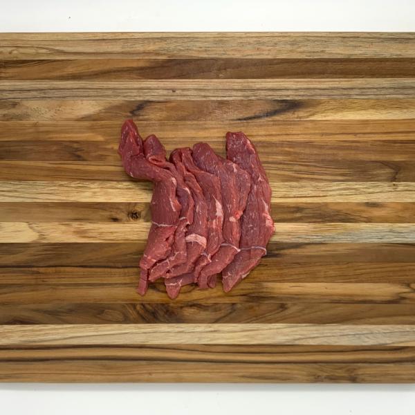 Thin sliced beef